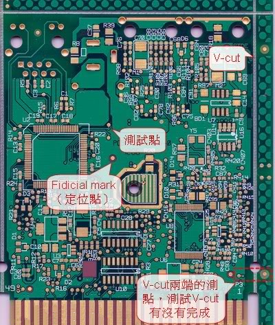 PCB测试点