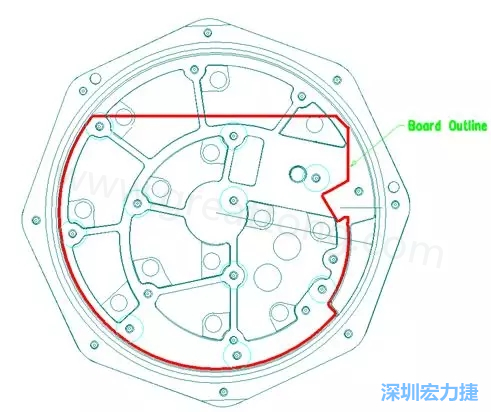 根据特定的机械规范设计PCB，以便其能放入防爆容器中-深圳宏力捷