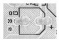 贴片电解电容PCB丝印